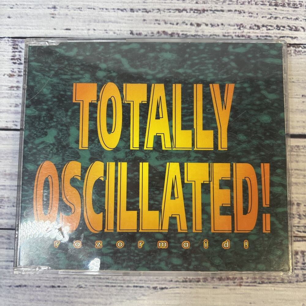 Razormaid Totally Oscillated! 1996 DJ Mix Compilation CD Target Records Rare